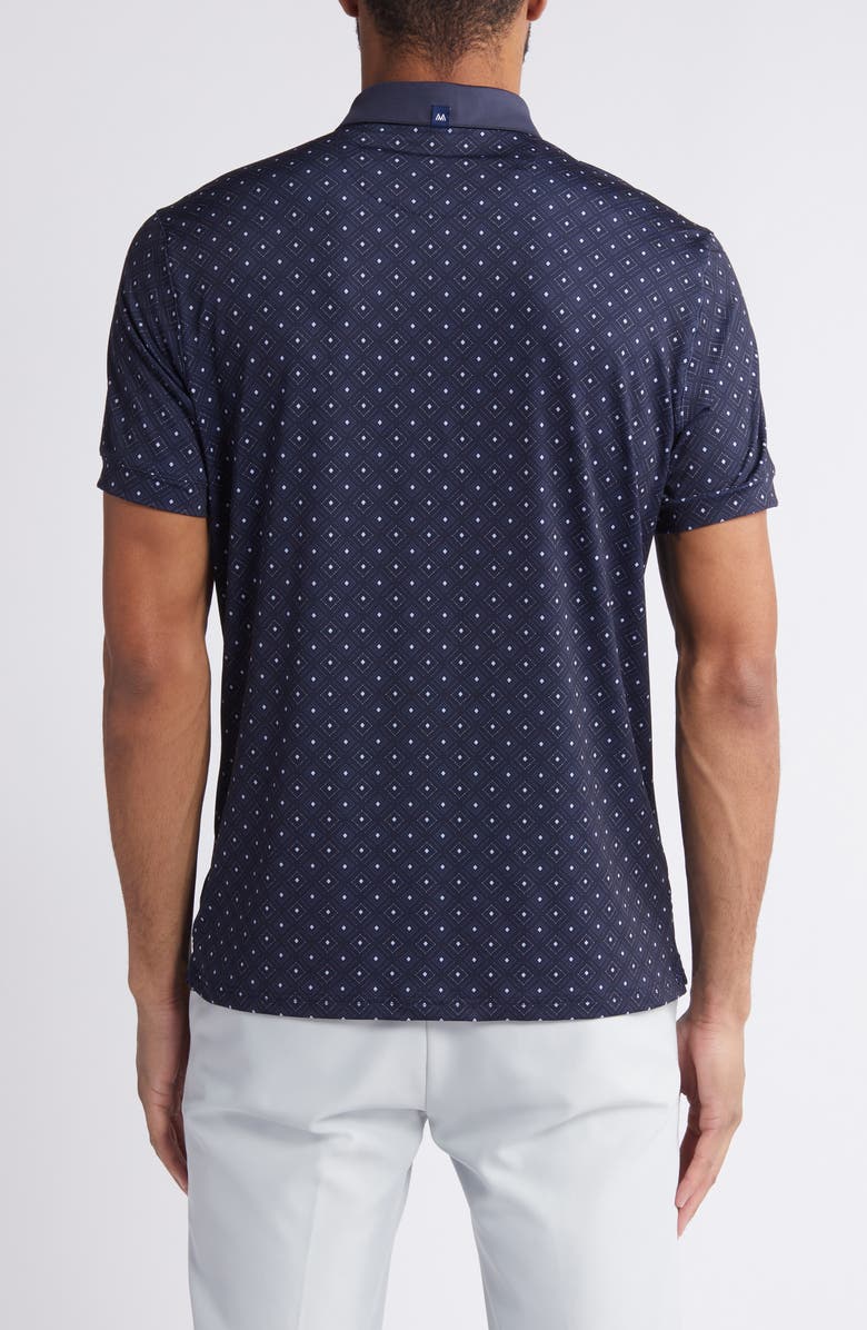 Mizzen+Main Versa Geo Print Performance Polo, Alternate, color,
