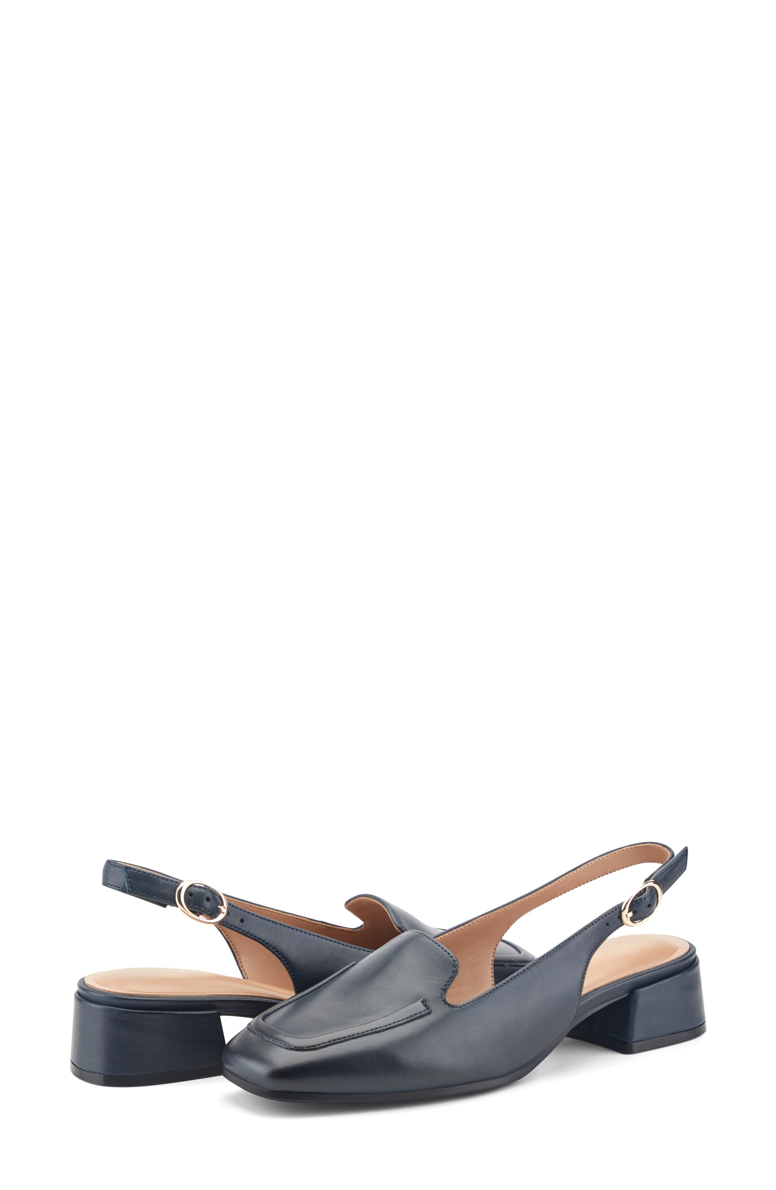 Farida Slingback Pump, Alternate, color, DARK BLUE