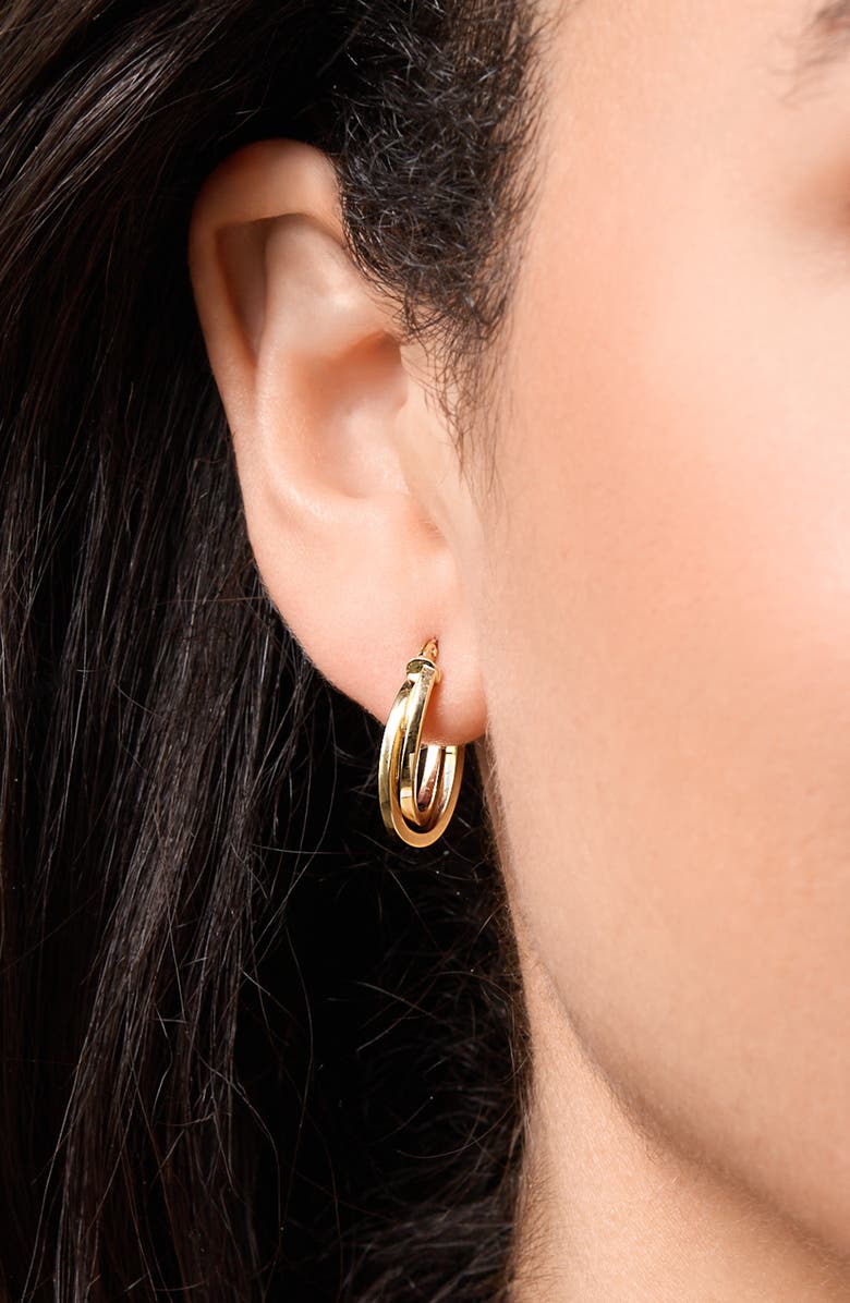 Bony Levy 14K Gold 15mm Hoop Earrings, Alternate, color, 14K Yellow Gold