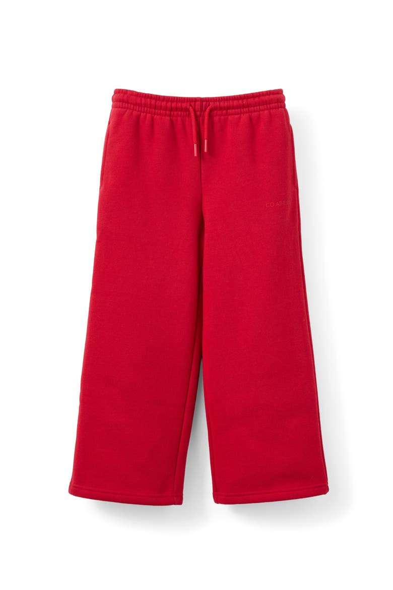 Kid's Sammy Wide Leg Trackpants, Main, color, Heritage Red