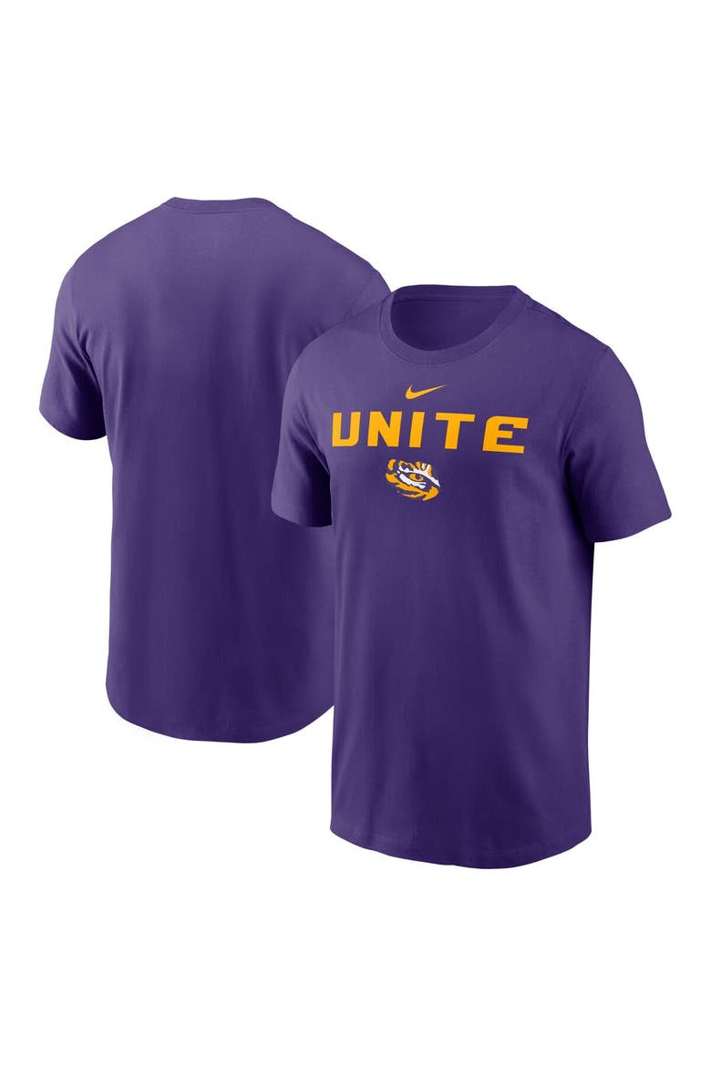 Men's Nike Purple LSU Tigers 2025 Sideline Mantra Performance T-Shirt, Main, color, Purple