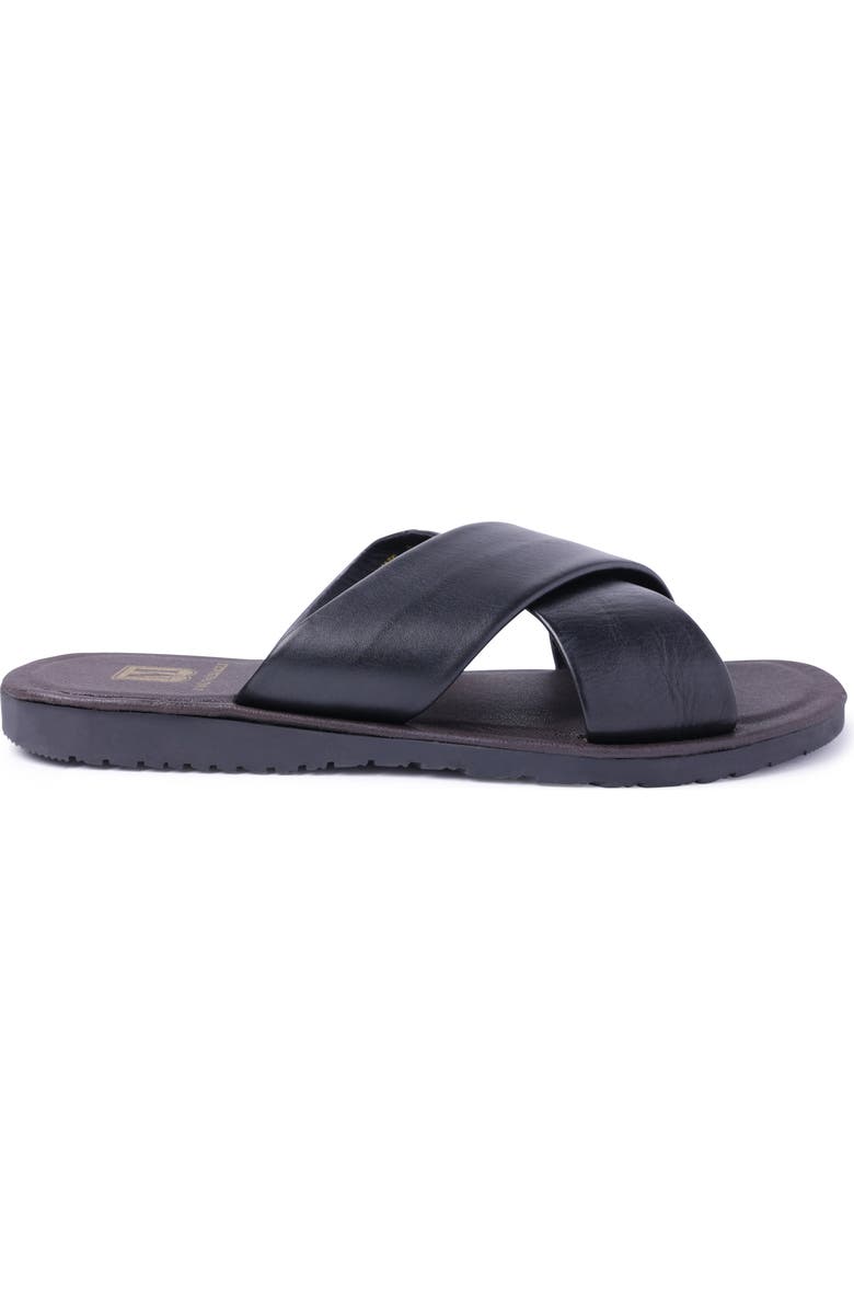 Bruno Magli Amato Leather Slide Sandal, Alternate, color,