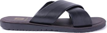 Amato Leather Slide Sandal