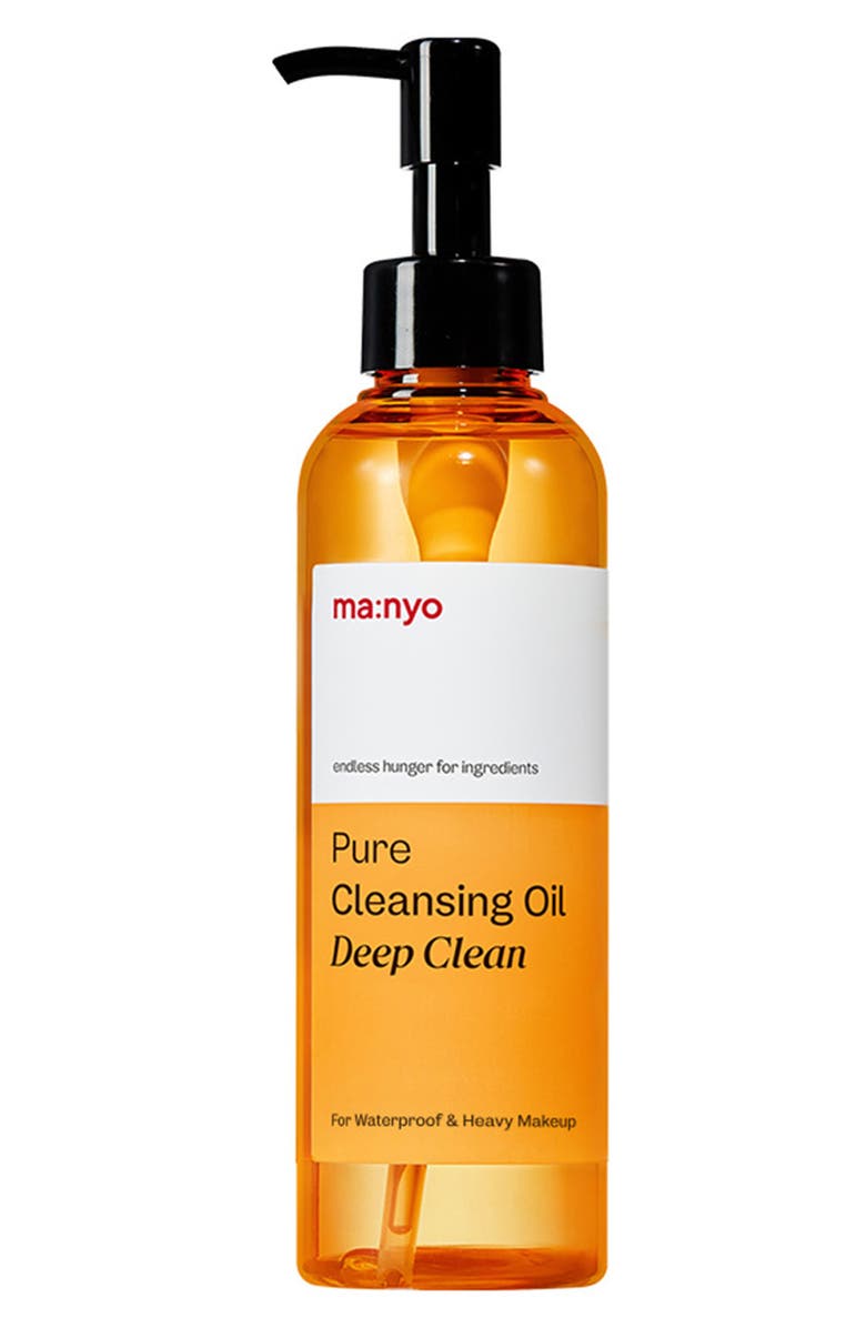 ma:nyo Pure Cleansing Oil Deep Clean, Main, color, Orange
