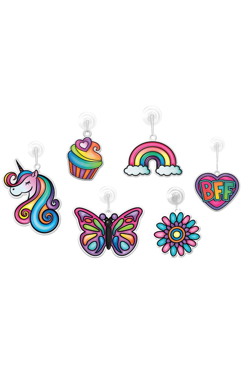 Shimmer 'N Sparkle Diy Colorchange Window Art, Alternate, color, Multicolored