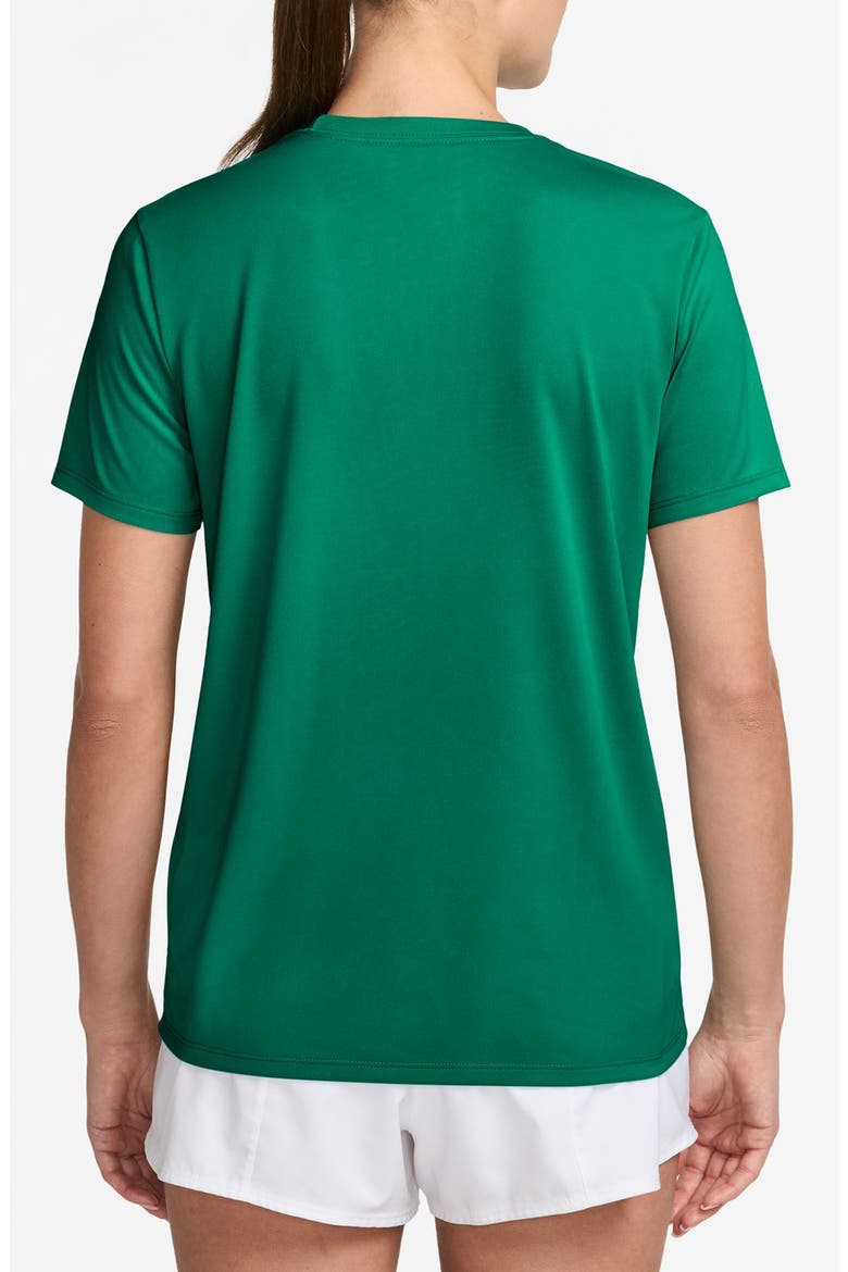 Dri-FIT Crewneck T-Shirt, Alternate, color, MALACHITE/ WHITE