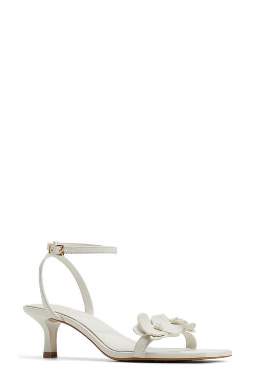 Aldo Daisyrose Ankle Strap Kitten Heel Sandal