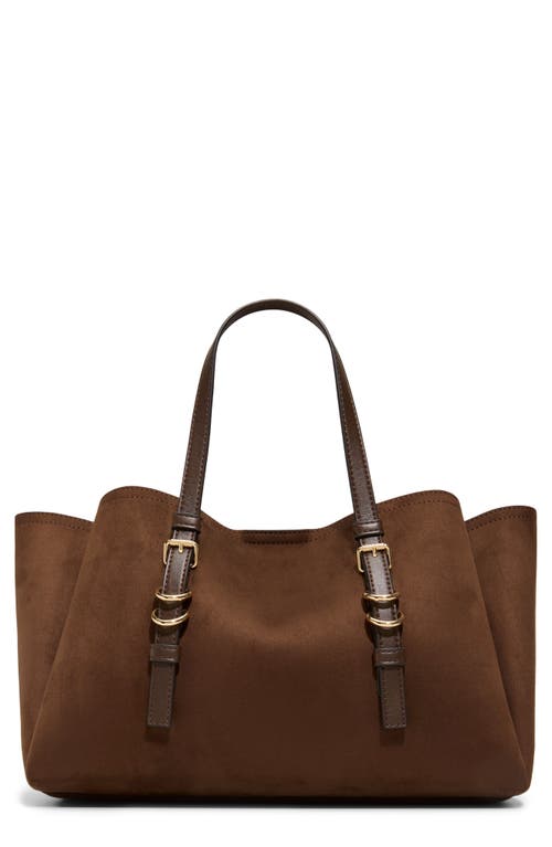 Aldo Meleahh Faux Leather Tote In Brown