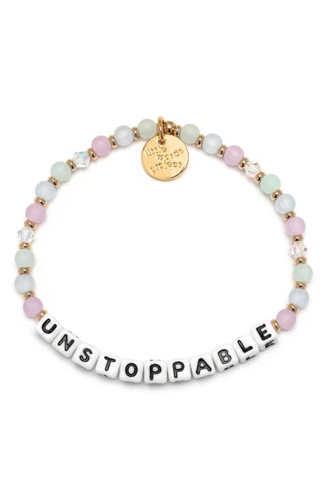 Unstoppable Beaded Stretch Bracelet