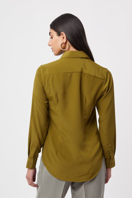 The Shirt By Rochelle Behrens The Signature Shirt In Green