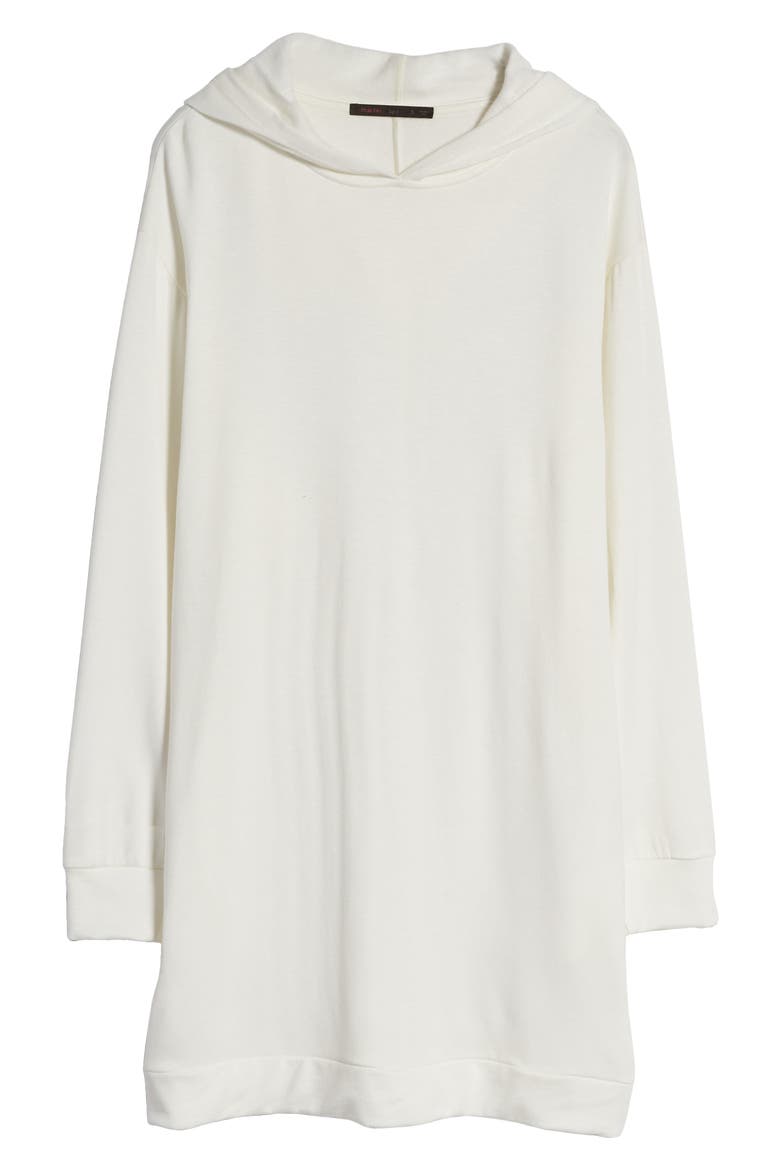 Long Sleeve Hoodie Dress, Alternate, color, IVORY