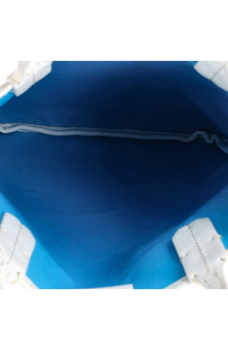 Pre-Owned Goyard Poitiers Tote Claire Voie Coated Canvas Mini, Alternate, color, White