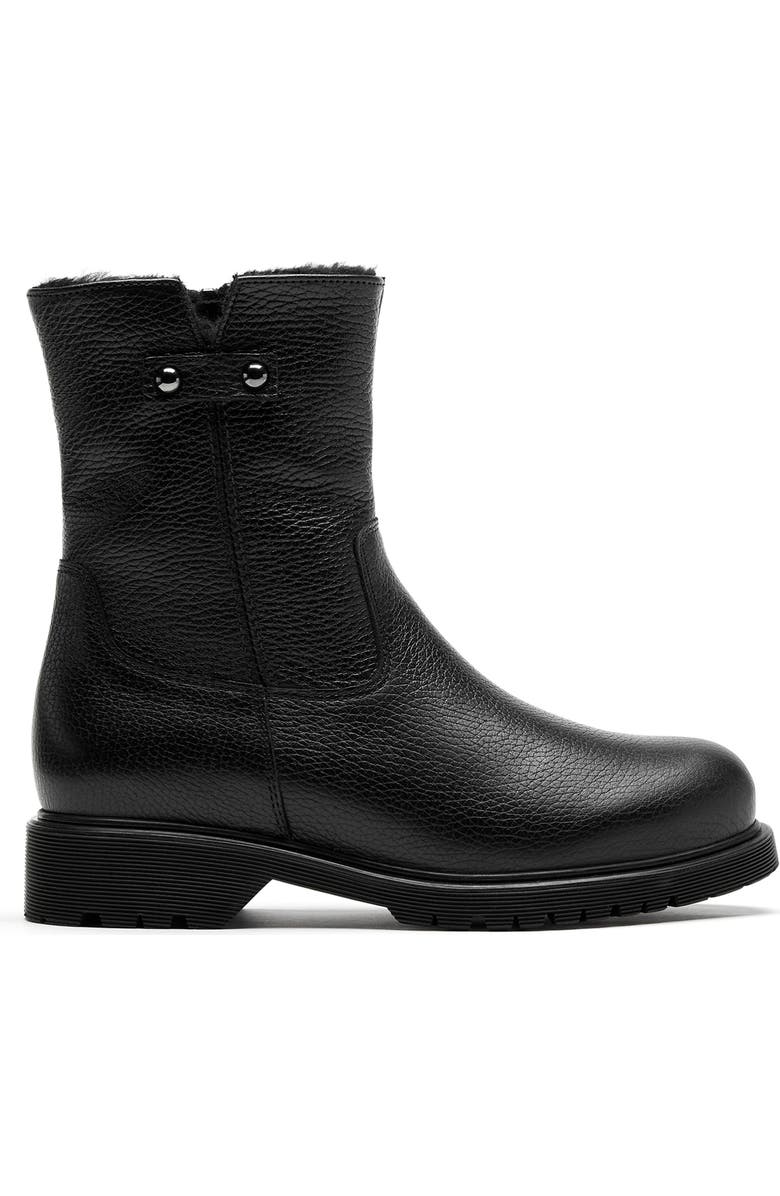 La Canadienne Genuine Shearling Lined Waterproof Bootie, Alternate, color,