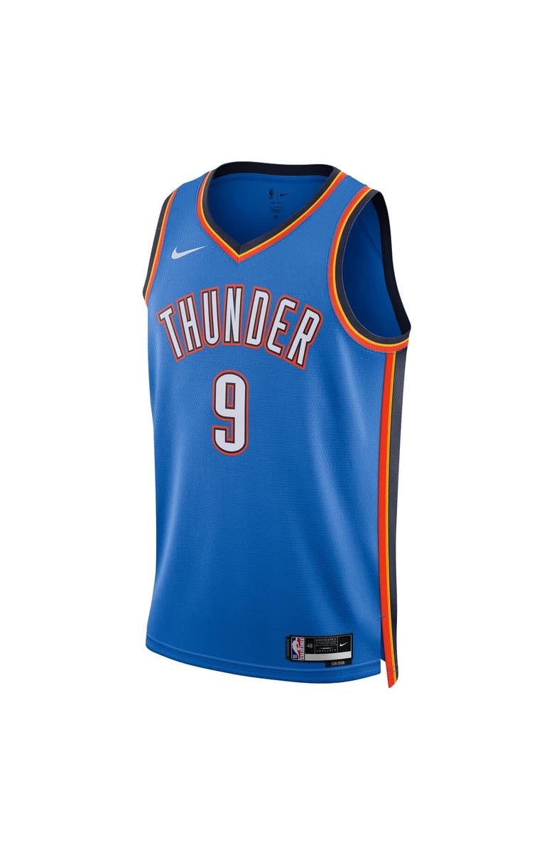 Nike Unisex Nike Alex Caruso Blue Oklahoma City Thunder Swingman Jersey - Icon Edition, Alternate, color, Blue