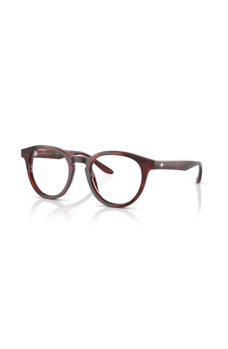 Giorgio Armani 50mm Phantos optical glasses, Main, color, Tortoise