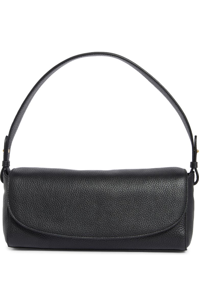 Vince Smyrna Flap Shoulder Bag, Main, color, Black