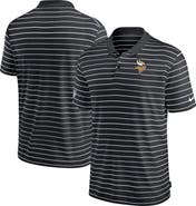 Nike Men's Nike Black Minnesota Vikings 2022 Sideline Lock Up Victory Performance Polo