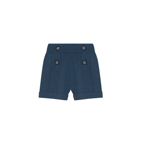Anchor Embroidered Knit Shorts (Toddler, Little Kid & Big Kid)