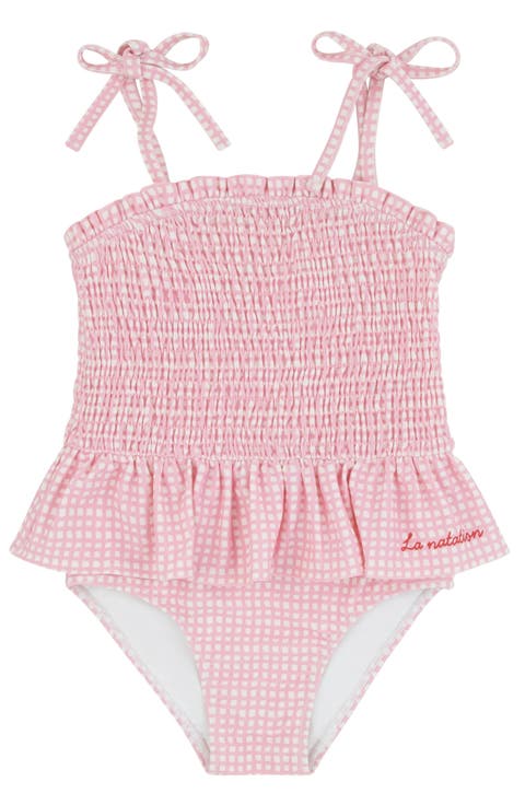 Gingham Bathing Suit
