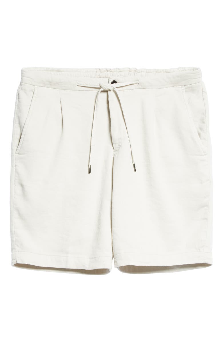 Thom Sweeney Men's Drawstring Waist Linen Blend Shorts, Alternate, color, 