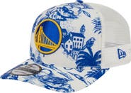 New Era Men's New Era White Golden State Warriors Lemon Tree 9SEVENTY Adjustable Hat