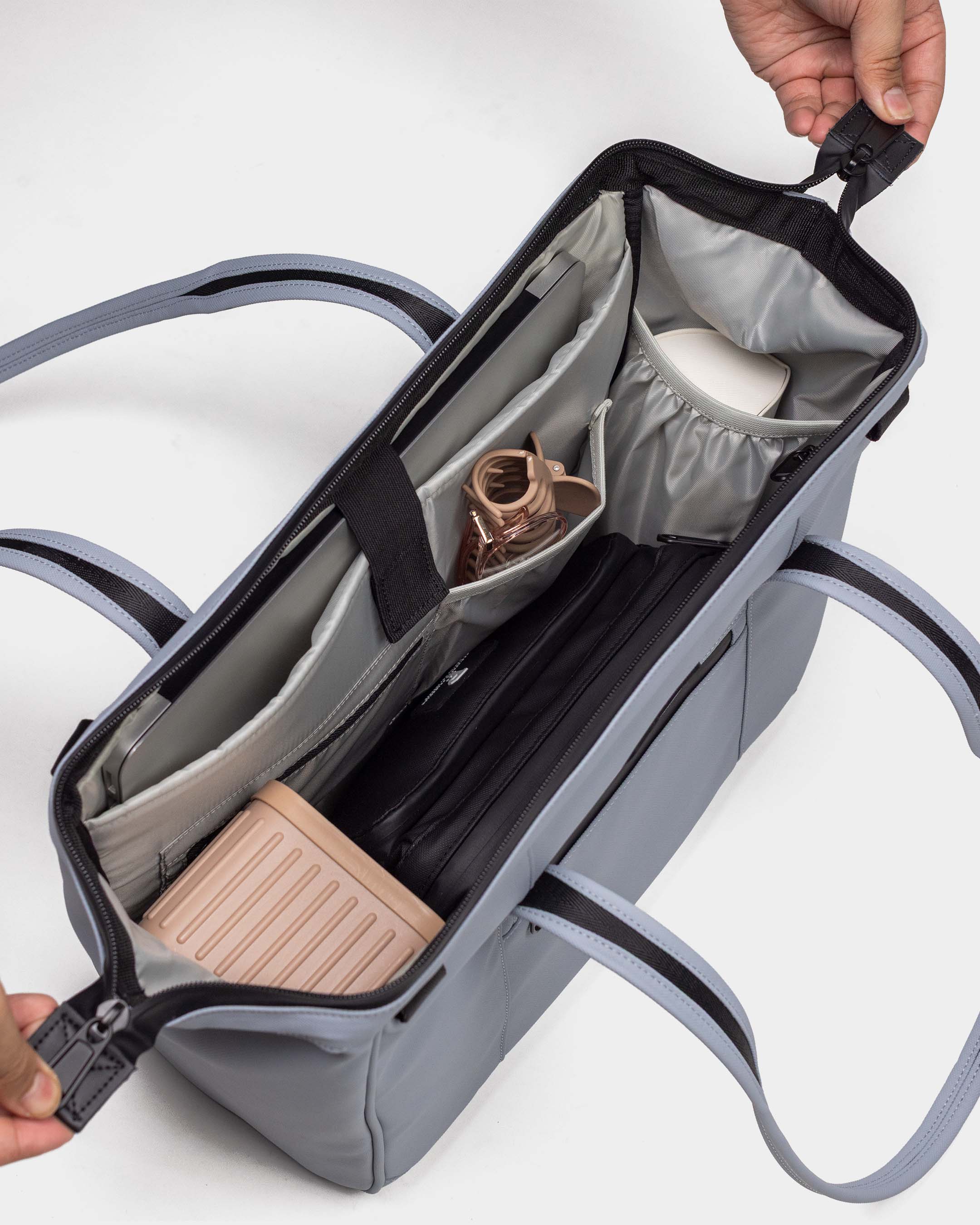 Cascade Tote - Compact, Alternate, color, Cloud