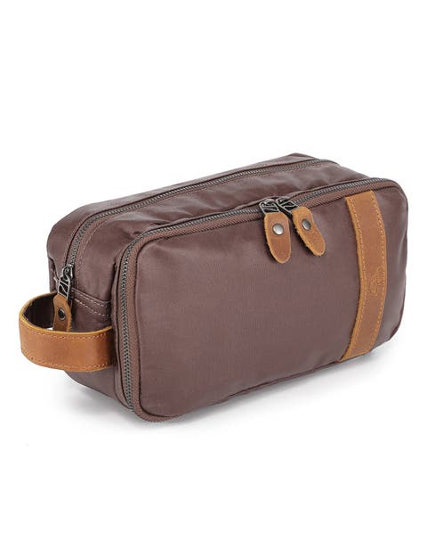 City Light Canvas Travel Toiletry Bag