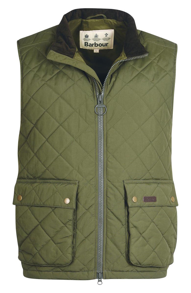 Barbour Fernwood Quilted Gilet Vest, Alternate, color, 
