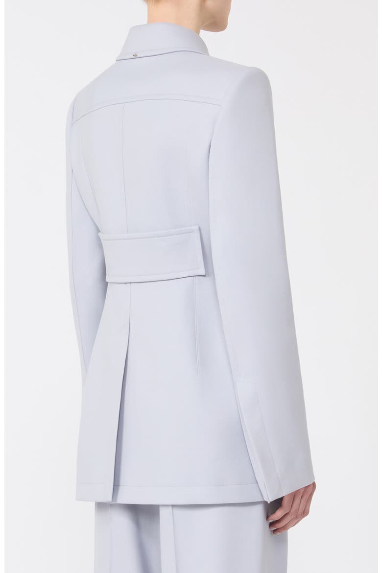 Ottelia Stretch Gabardine Cutaway Jacket, Alternate, color, MEDIUM GREY