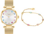 COACH Cary Set Mesh Strap Watch, 34mm
