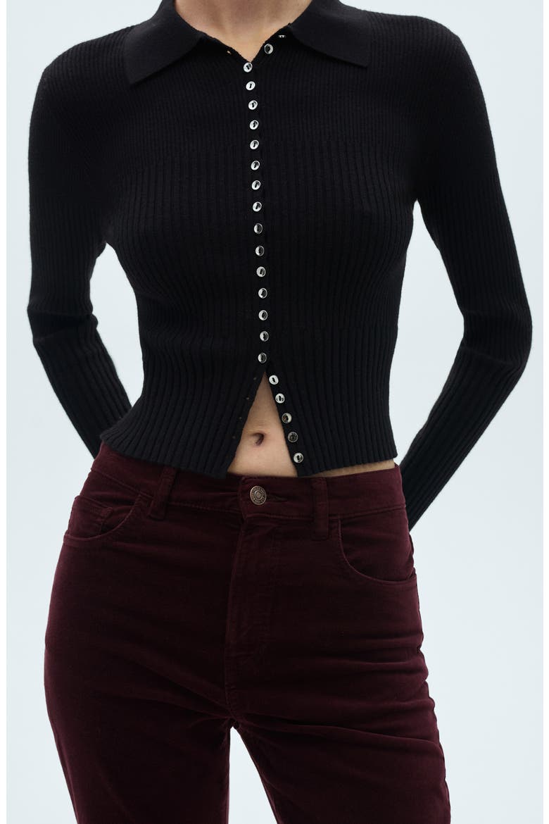 Violeta Flared Stretch Corduroy Jeans, Alternate, color, WINE