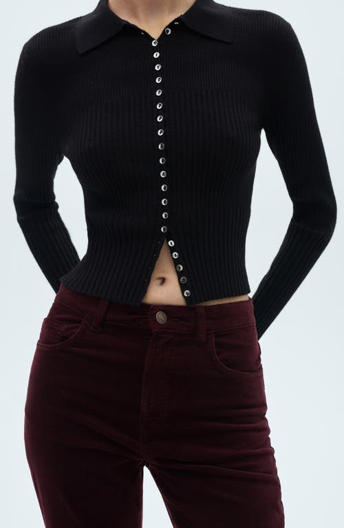 MANGO MANGO VIOLETA FLARED STRETCH CORDUROY JEANS
