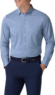 Mizzen+Main Halyard Trim Fit Gingham Button-Up Shirt