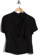 Theory Twist Scarf Silk Top