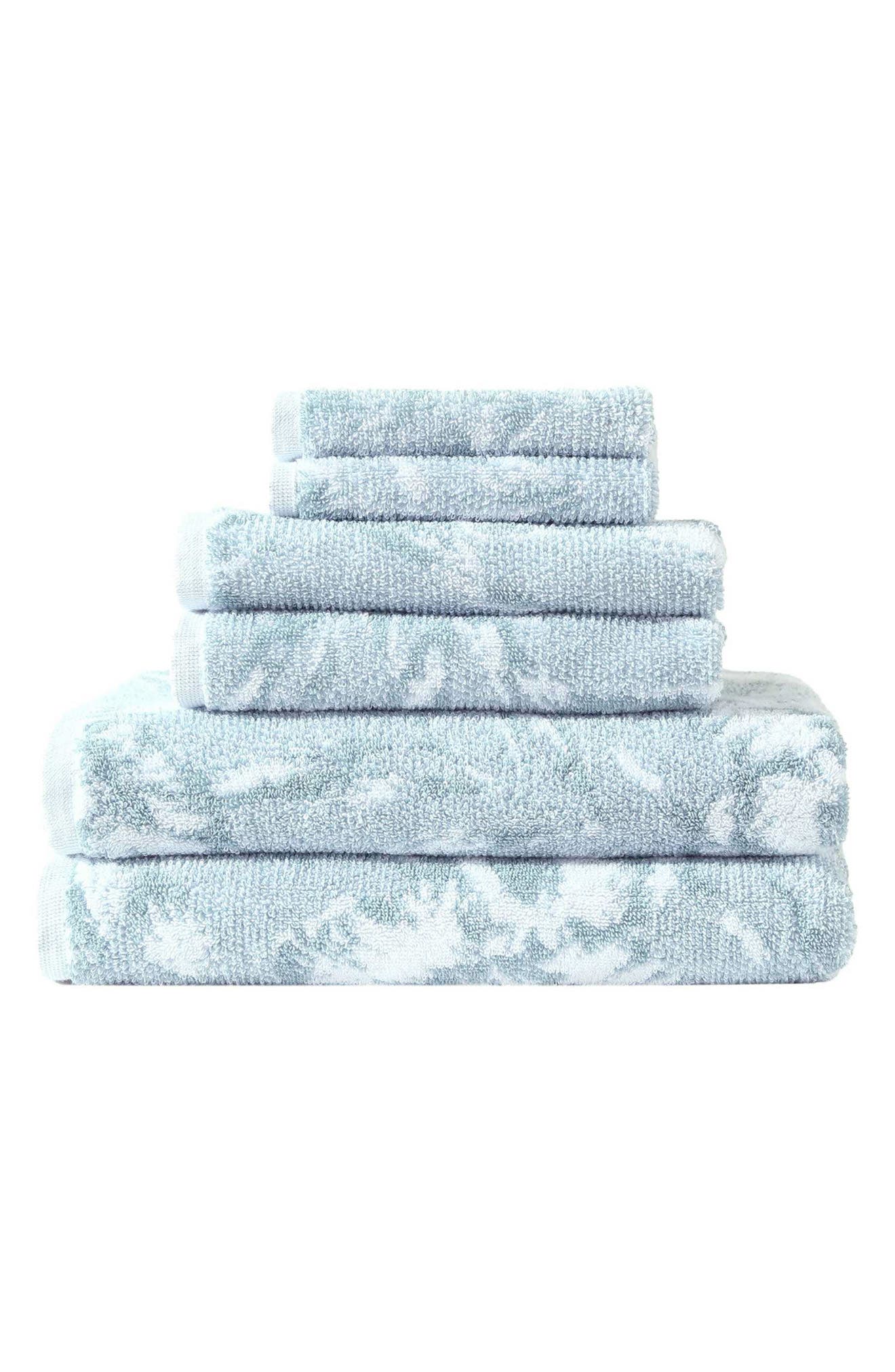 Tommy Bahama Shadow Hibiscus 6-Piece Towel Set