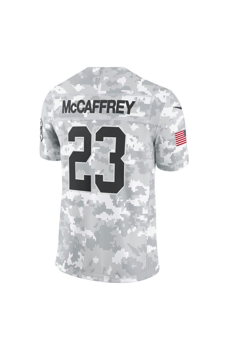 Nike Men's Nike Christian McCaffrey Arctic Camo San Francisco 49ers 2024 Salute to Service Limited Jersey, Alternate, color, 