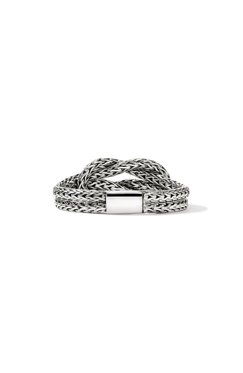 John Hardy Love Knit Ring, Alternate, color, Silver