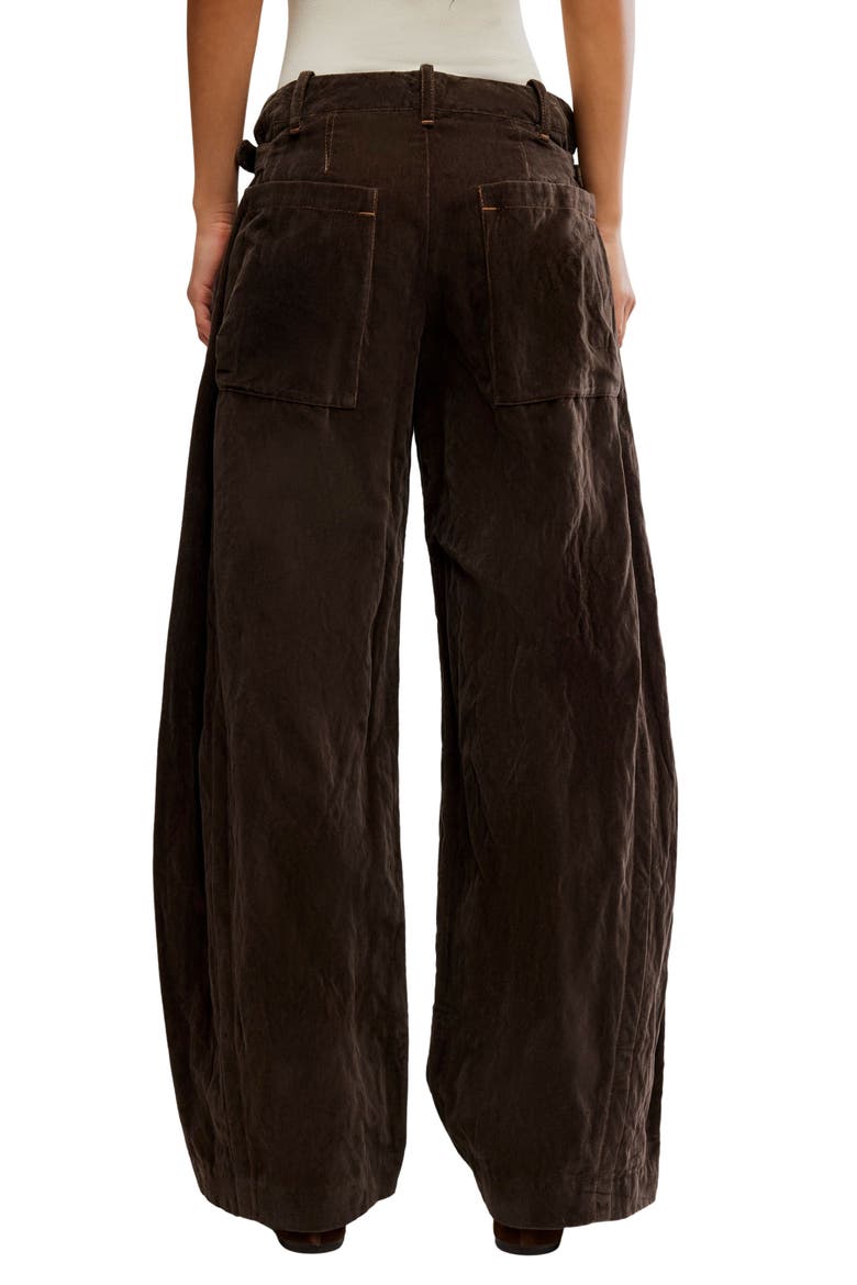 Holding Onto This Velvet Pants, Alternate, color, BROWN