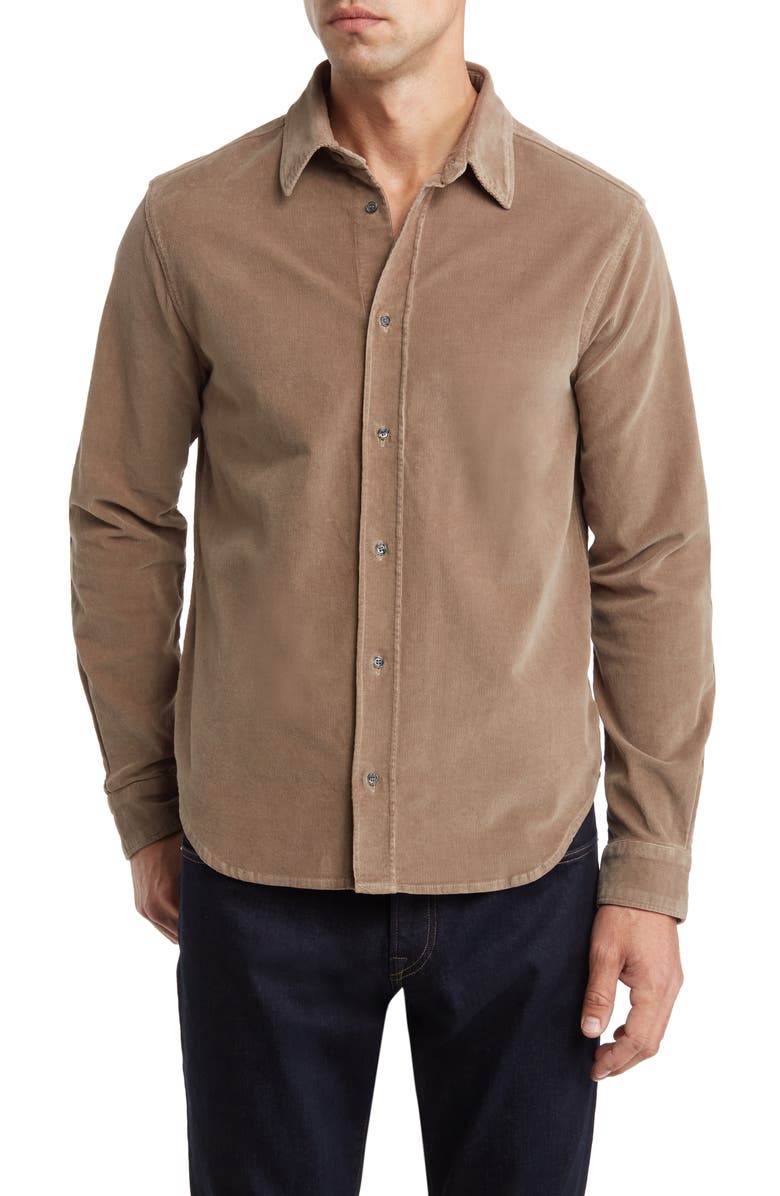 Citizens of Humanity Cairo Corduroy Button-Up Shirt, Main, color, 