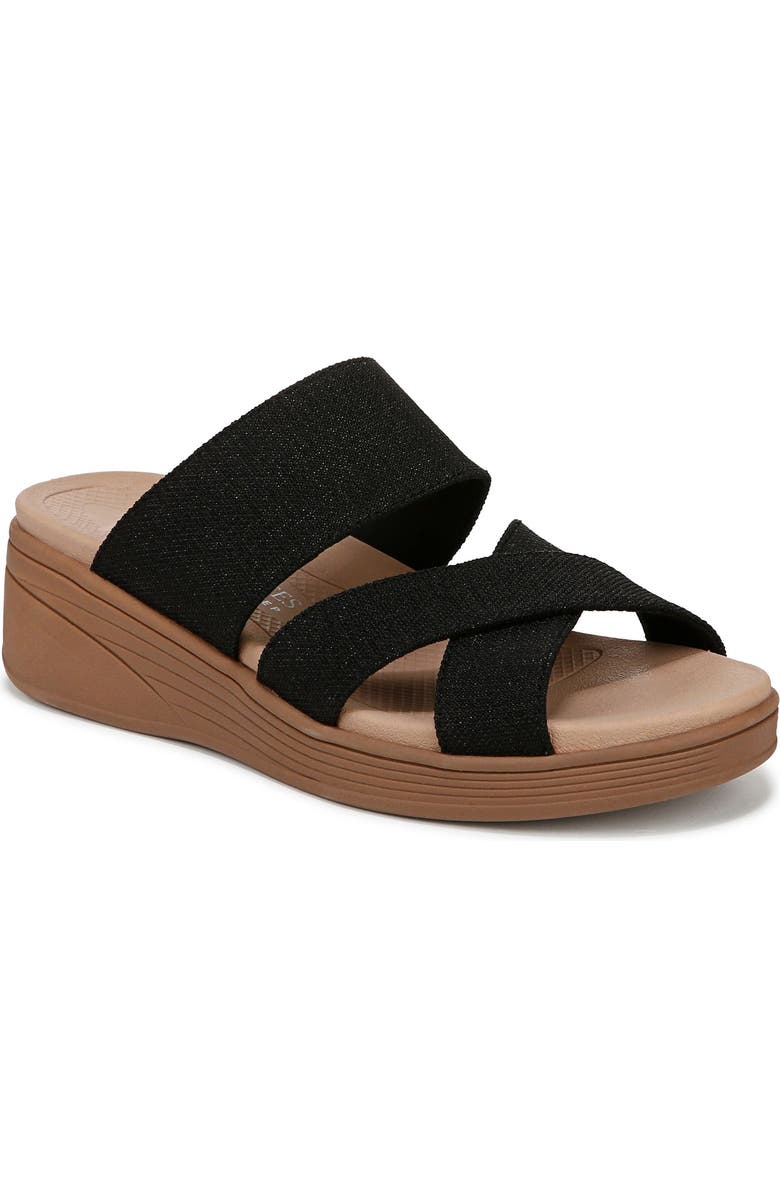 LifeStride Fiona Wedge Sandal, Main, color, Black
