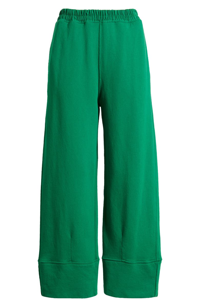 THE GREAT. The Win Cotton French Terry Sweatpants, Alternate, color,