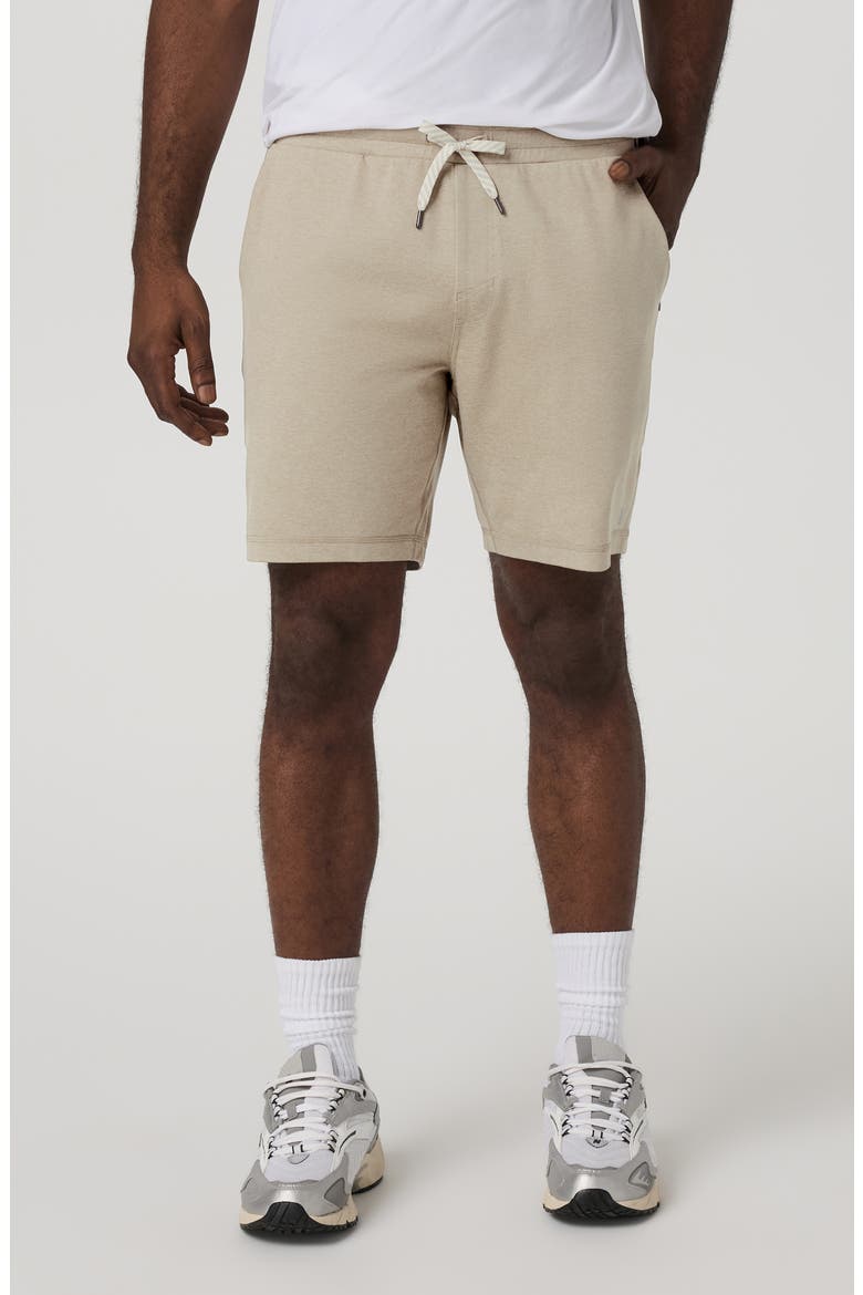 Ponto Shorts, Main, color, TRUFFLE HEATHER