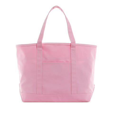 Peony Coated Canvas Maxi Tote