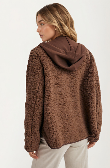 Knit and Lounge Cozy Hooded Jacket | Nordstrom