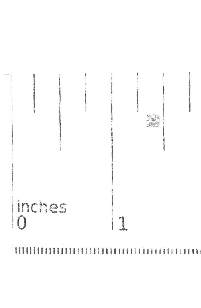 Haus of Brilliance 14K White Gold 1/4 Cttw Lab Grown Diamond Solitaire Stud Earrings, Alternate, color, White