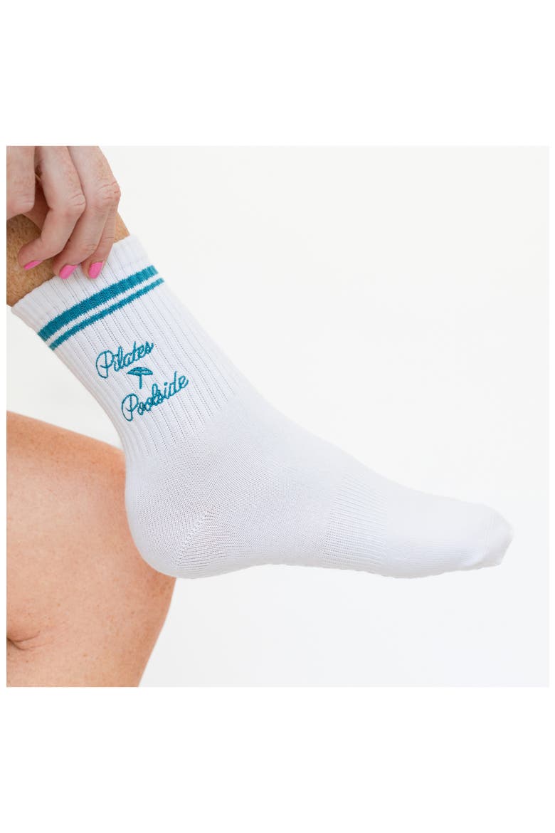 Assorted 3-Pack Country Club Nonslip Grip Crew Socks, Alternate, color, MULTI