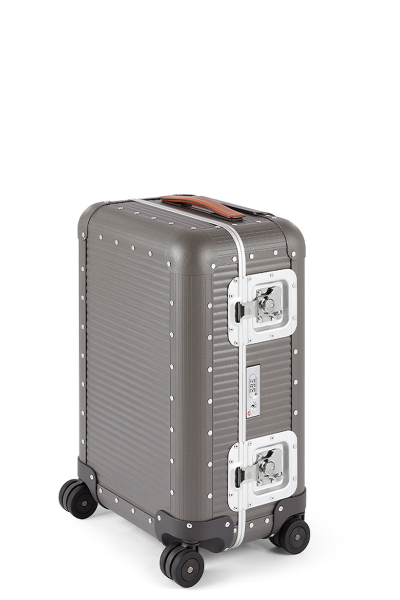 Bank Spinner 55M Suitcase, Main, color, Steel Grey