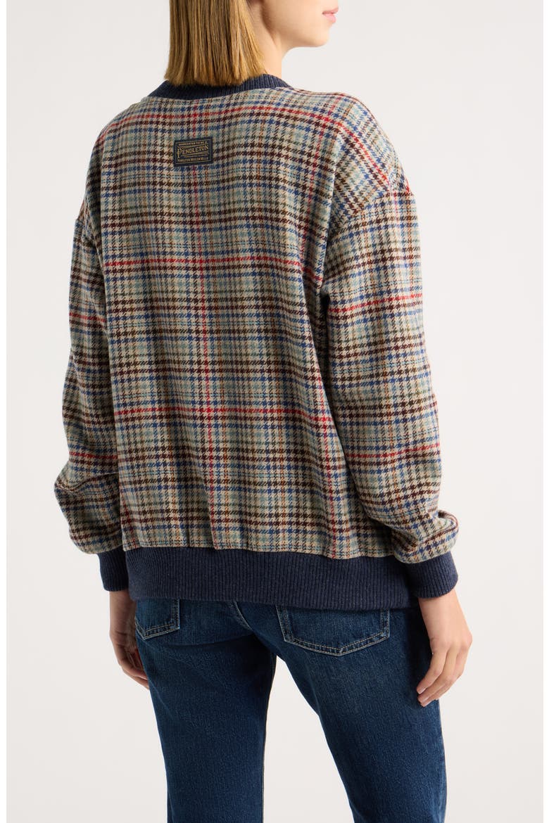 Eagle River Cardigan, Alternate, color, CAMEL BRIGHTS CHECK