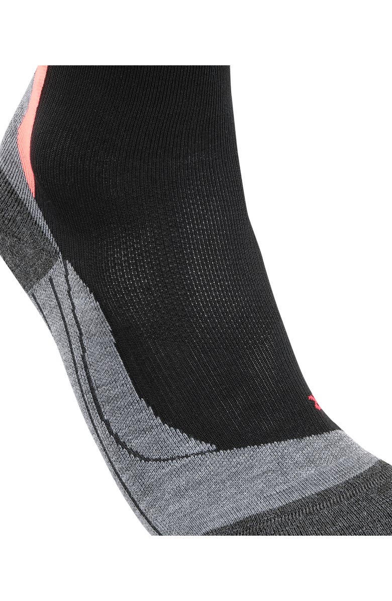 Falke Achilles Health Tendon Relief Athletic Socks, Alternate, color, Black