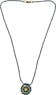 Madison Maison Blue Beaded Small Dreamer Necklace